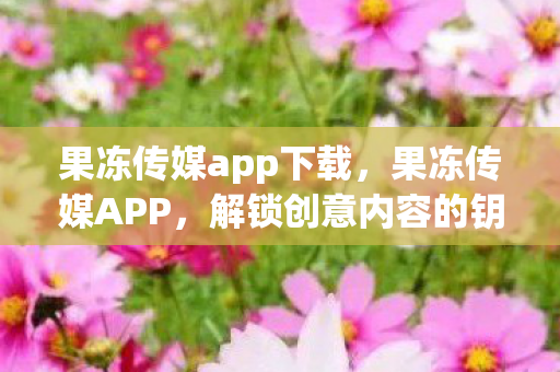 果冻传媒app下载图片