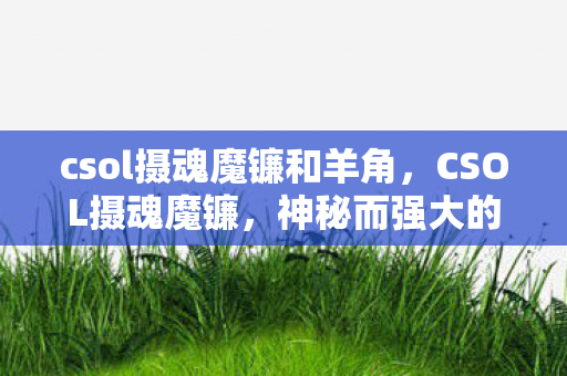 csol摄魂魔镰和羊角图片