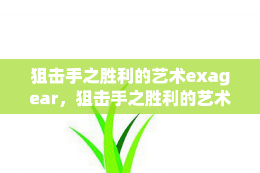 狙击手之胜利的艺术exagear图片