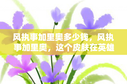 风执事加里奥到底要多少点券或者人民币才能拥有呢图片