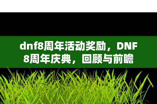 dnf8周年活动奖励图片