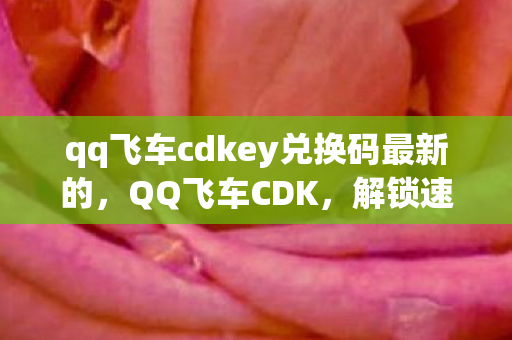 qq飞车cdkey兑换码最新的图片