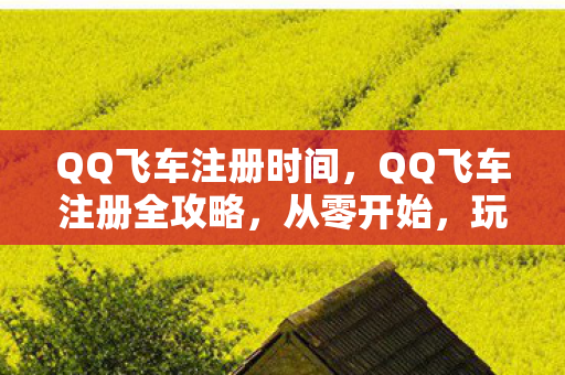 QQ飞车注册全攻略图片
