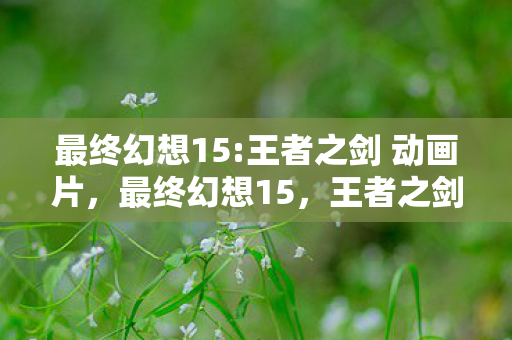 王者之剑 动画片图片