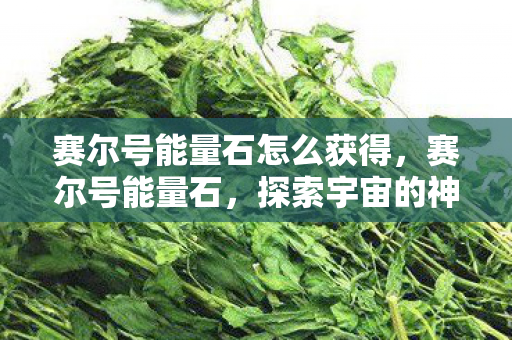 赛尔号能量石怎么获得图片