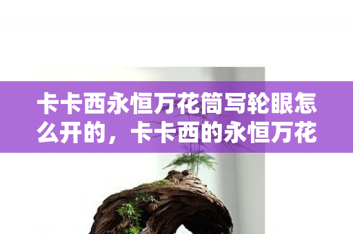 卡卡西永恒万花筒写轮眼怎么开的图片