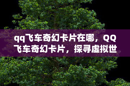 qq飞车奇幻卡片在哪，QQ飞车奇幻卡片，探寻虚拟世界的收藏魅力
