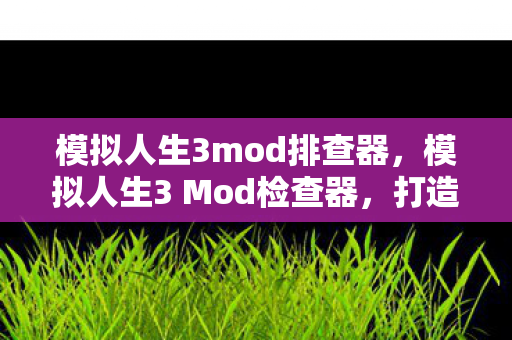 打造个性化游戏体验的必备工具图片