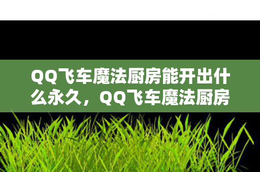 QQ飞车魔法厨房能开出什么永久，QQ飞车魔法厨房，探索虚拟烹饪世界的奇幻之旅