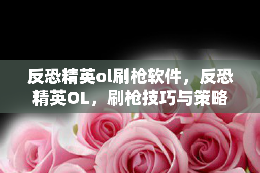 反恐精英ol刷枪软件图片