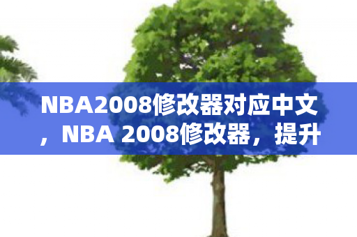 NBA2008修改器对应中文图片