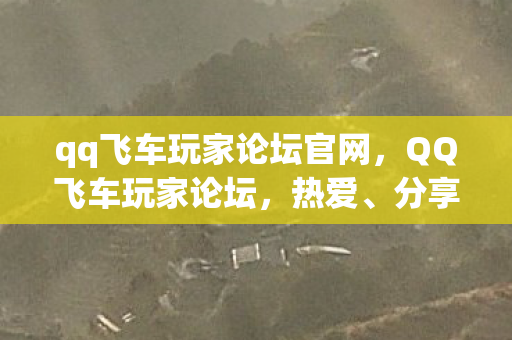 qq飞车玩家论坛官网，QQ飞车玩家论坛，热爱、分享与竞技的交汇之地