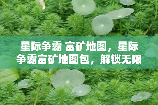 星际争霸 富矿地图图片