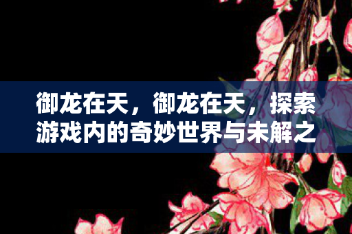 探索游戏内的奇妙世界与未解之谜图片