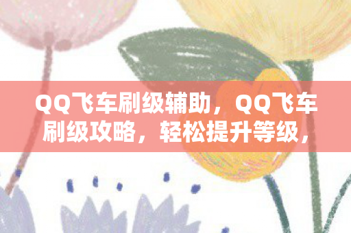 QQ飞车刷级辅助，QQ飞车刷级攻略，轻松提升等级，成为赛道霸主！