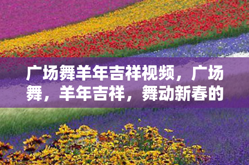 广场舞羊年吉祥视频图片