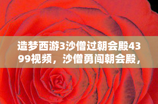 造梦西游3沙僧过朝会殿4399视频图片