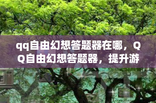 qq自由幻想答题器在哪图片