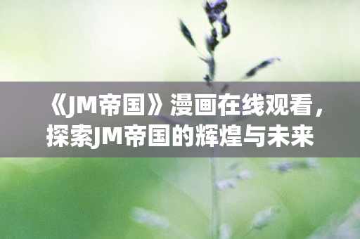 探索JM帝国的辉煌与未来图片