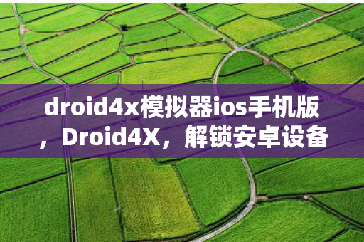 droid4x模拟器ios手机版图片