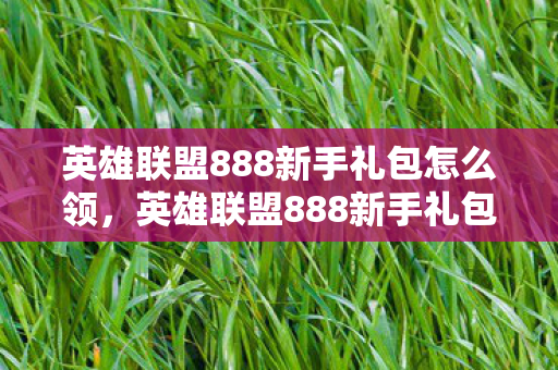 英雄联盟888新手礼包怎么领图片
