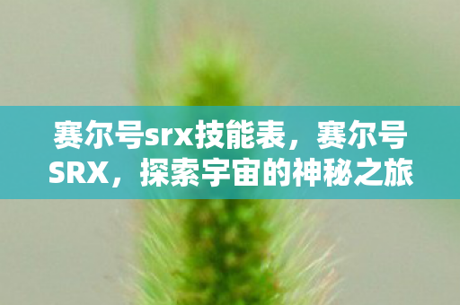 赛尔号srx技能表图片
