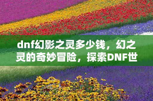 探索DNF世界的奇幻之旅图片