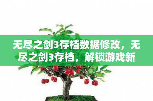 无尽之剑3存档数据修改图片