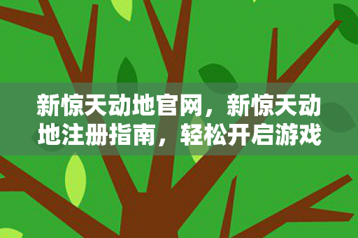 新惊天动地注册指南图片