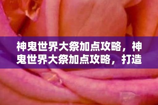 神鬼世界大祭加点攻略图片