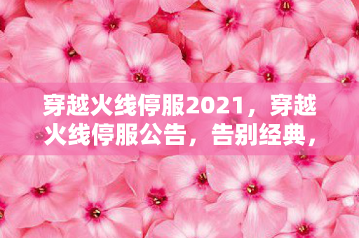 穿越火线停服2021图片