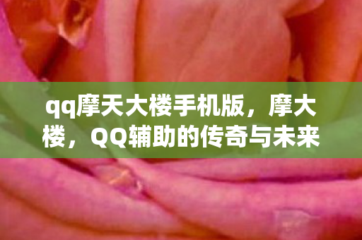 QQ辅助的传奇与未来图片