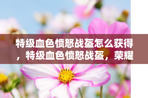 特级血色愤怒战盔怎么获得，特级血色愤怒战盔，荣耀与力量的象征