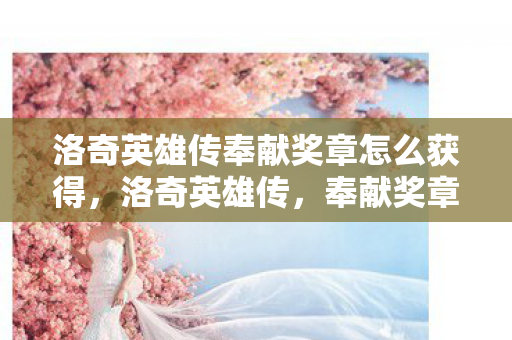 洛奇英雄传奉献奖章怎么获得，洛奇英雄传，奉献奖章的荣耀与价值