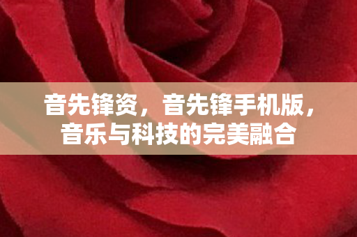 音乐与科技的完美融合图片