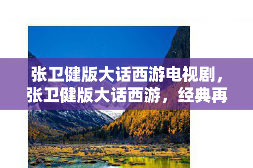 张卫健版大话西游电视剧图片