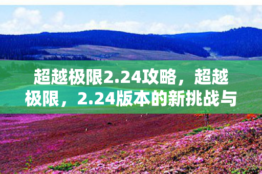 24版本的新挑战与机遇图片