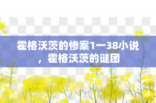 霍格沃茨的惨案1一38小说图片