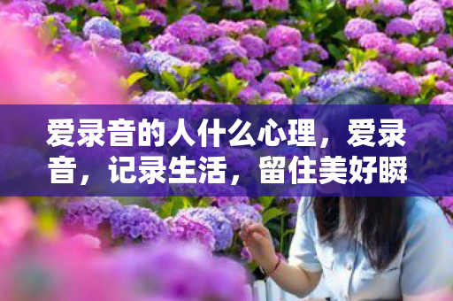 爱录音的人什么心理图片