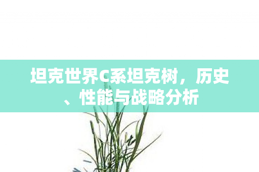 坦克世界C系坦克树，历史、性能与战略分析