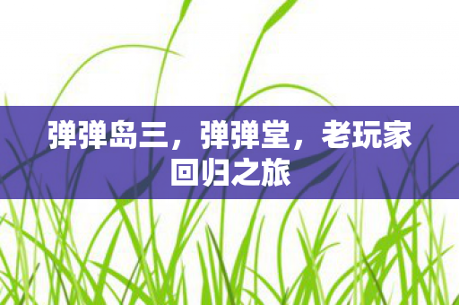 老玩家回归之旅图片