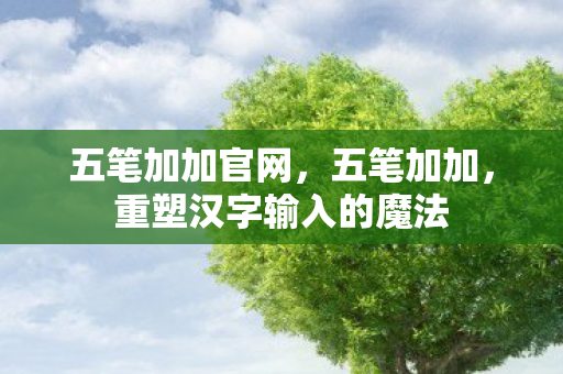 重塑汉字输入的魔法图片