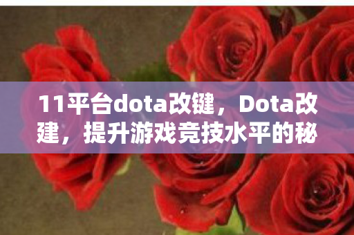 提升游戏竞技水平的秘密武器图片