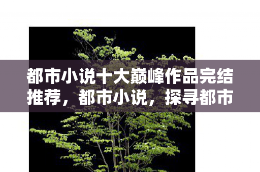 都市小说十大巅峰作品完结推荐图片