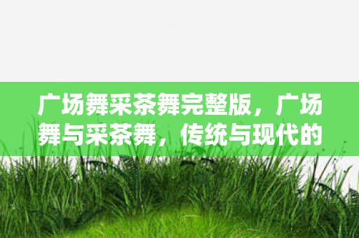 广场舞采茶舞完整版图片