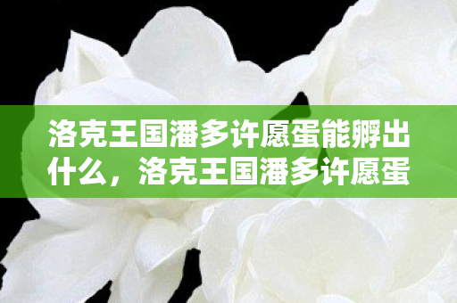 洛克王国潘多许愿蛋能孵出什么图片