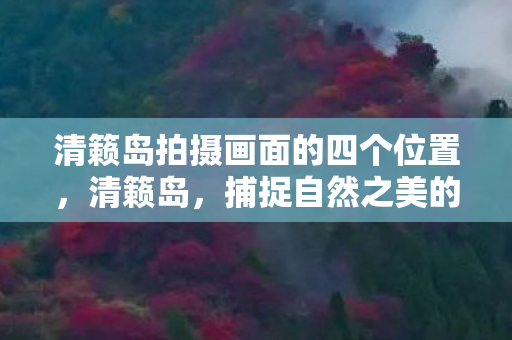 清籁岛拍摄画面的四个位置图片