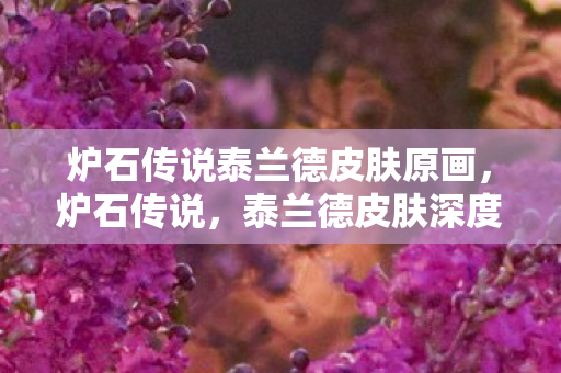 炉石传说泰兰德皮肤原画图片