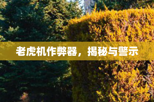 老虎机作弊器图片