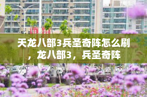 天龙八部3兵圣奇阵怎么刷图片